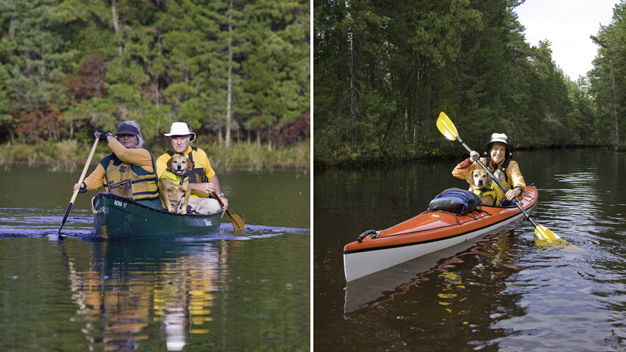 Kayaking in the Pine Barrens, NJ