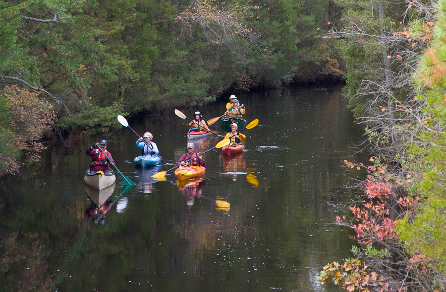 Kayaking in the Pine Barrens, NJ